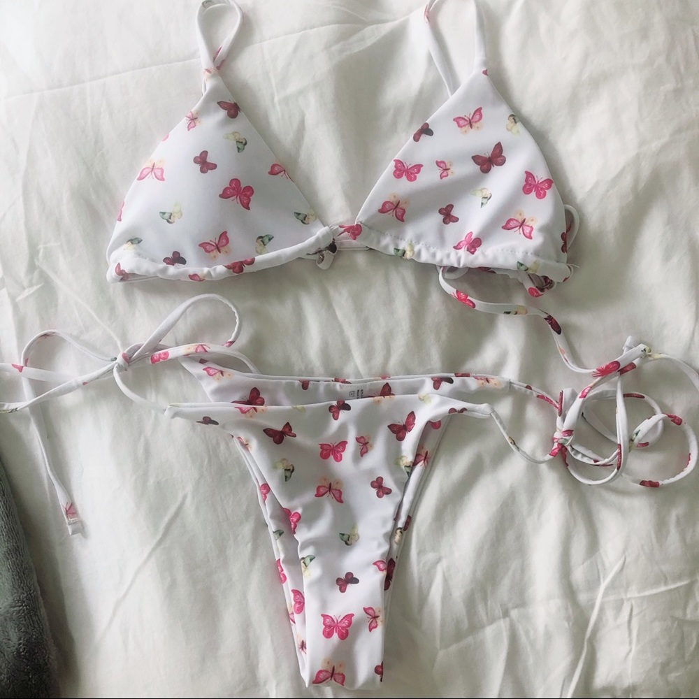 Two Piece Butterfly Bikini set